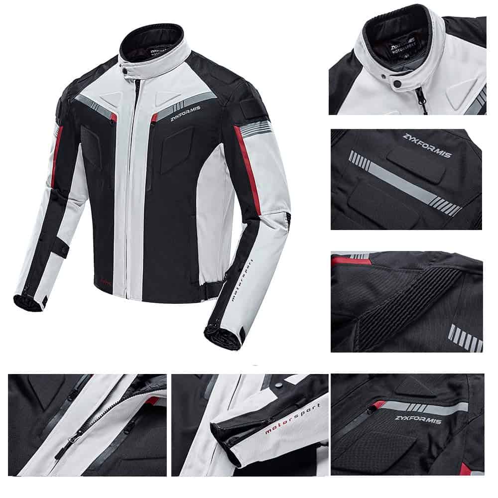 Chamarra de moto Motocicleta Impermeable Cortavientos Gear - Imagen 5