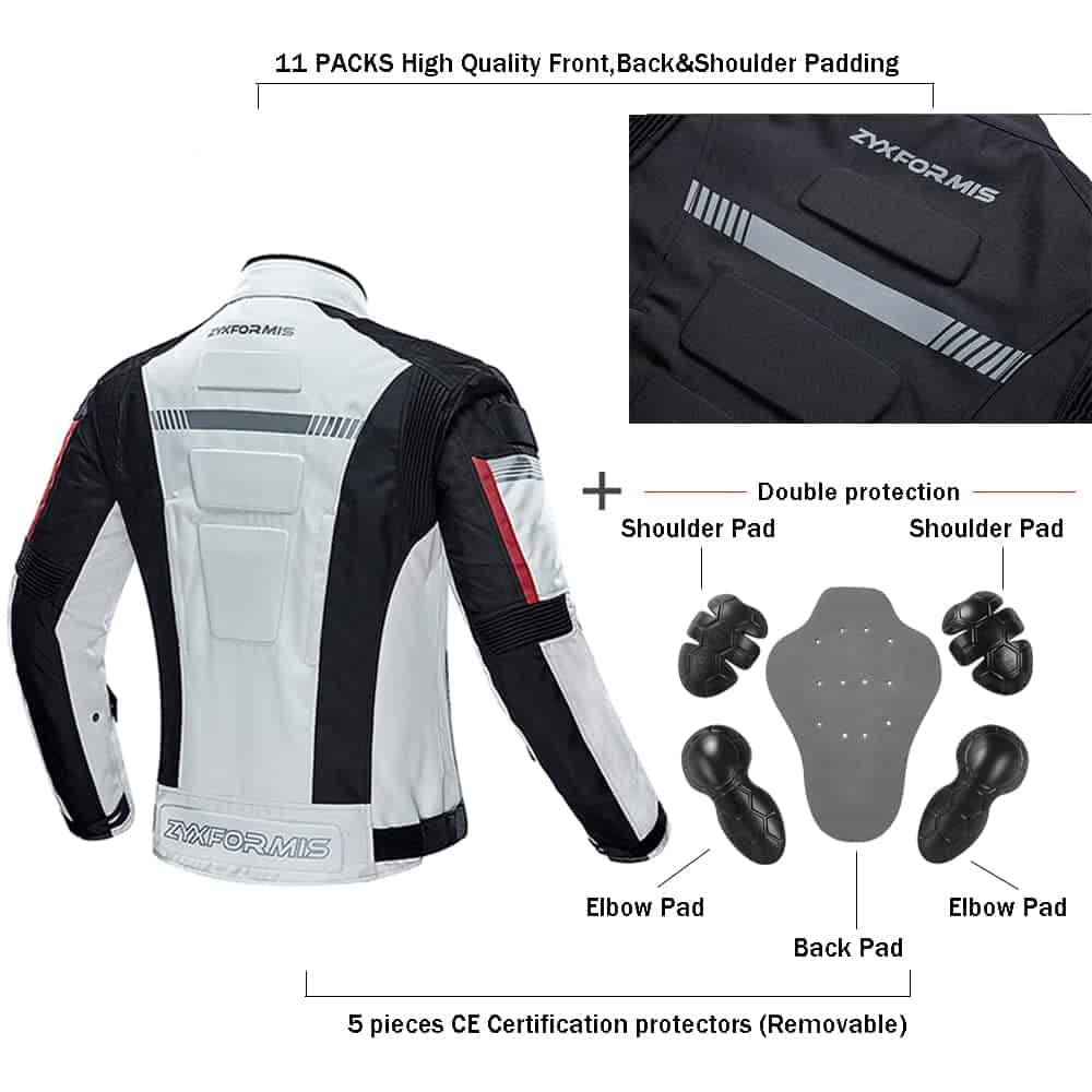Chamarra de moto Motocicleta Impermeable Cortavientos Gear - Imagen 6
