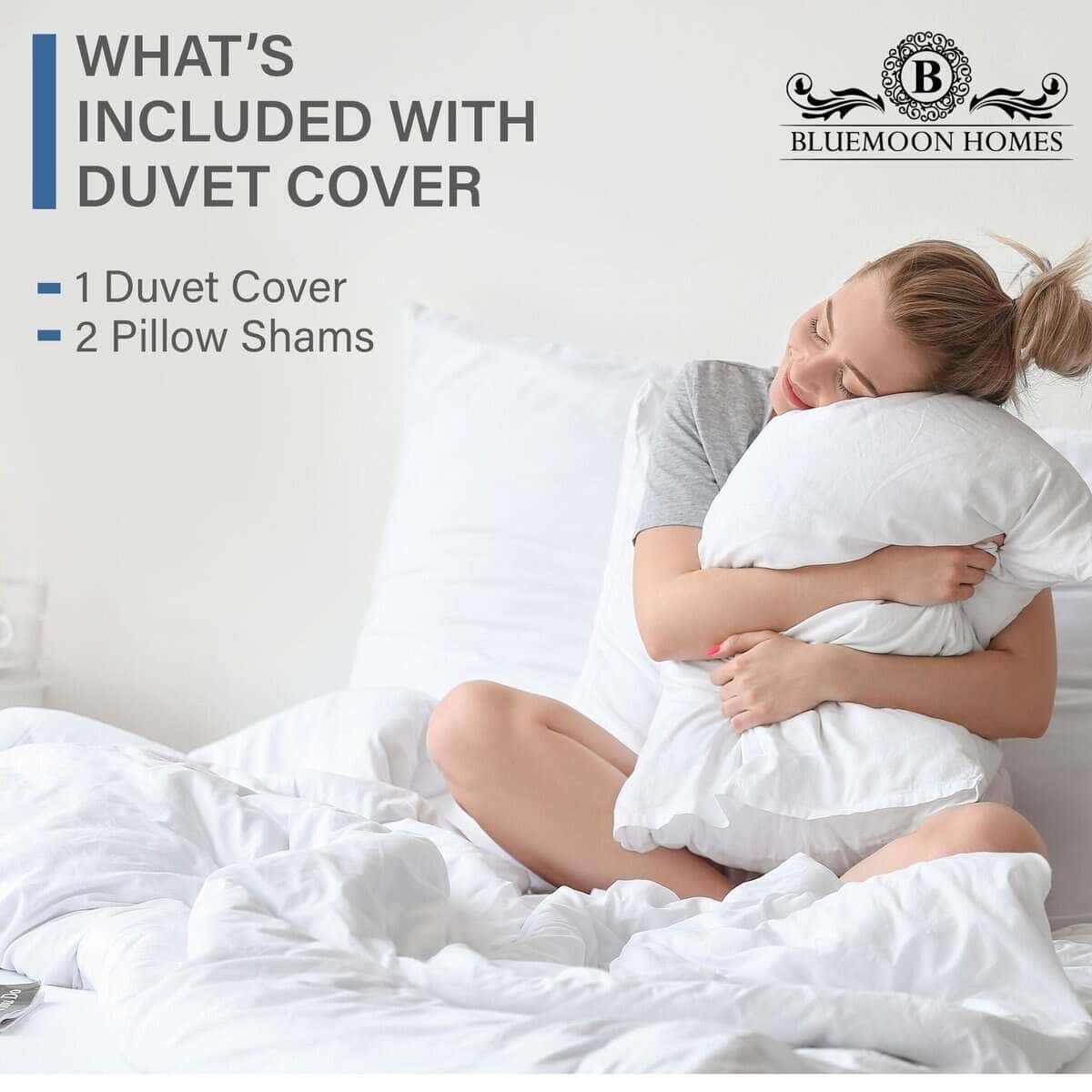 Juego de Funda Nórdica 100% Algodón Egipcio Twin XL 1000 - Imagen 5