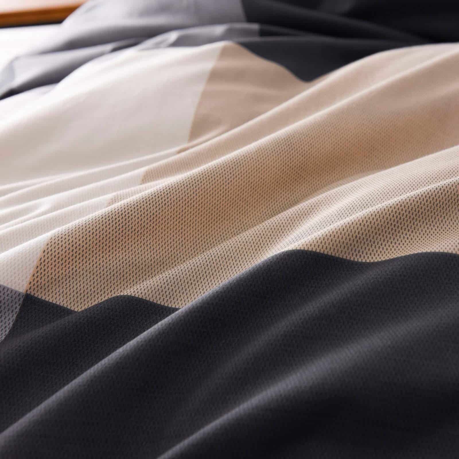 Funda de Edredón a Cuadros CottonLife Individual, 100% - Imagen 6