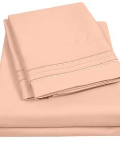 Juego de Sábanas California King 1500 -Peach