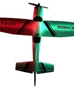 Avión RC New P707 3Ch, Versión Ligera con Transmisor 2.4G,