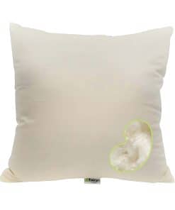 Almohada de Kapok de Bean Products - Tamaño Euro 20 x 20,