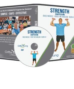 DVD de Ejercicios de Fuerza de Grow Young Fitness para