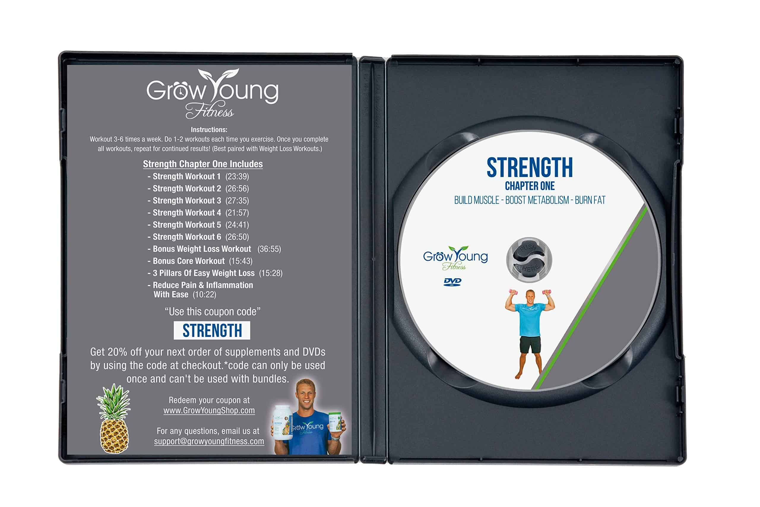 DVD de Ejercicios de Fuerza de Grow Young Fitness para - Imagen 7