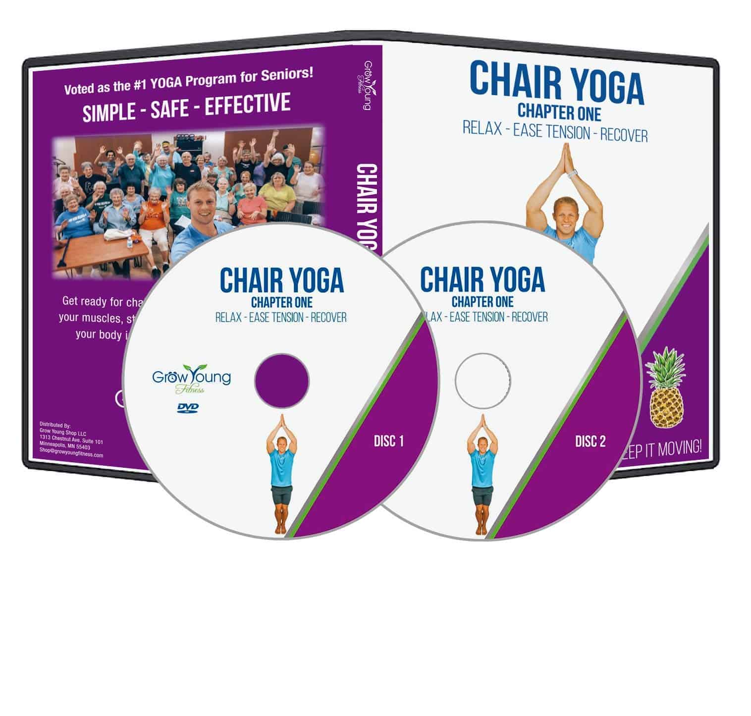 Grow Young Fitness Chair Yoga para Adultos Mayores -