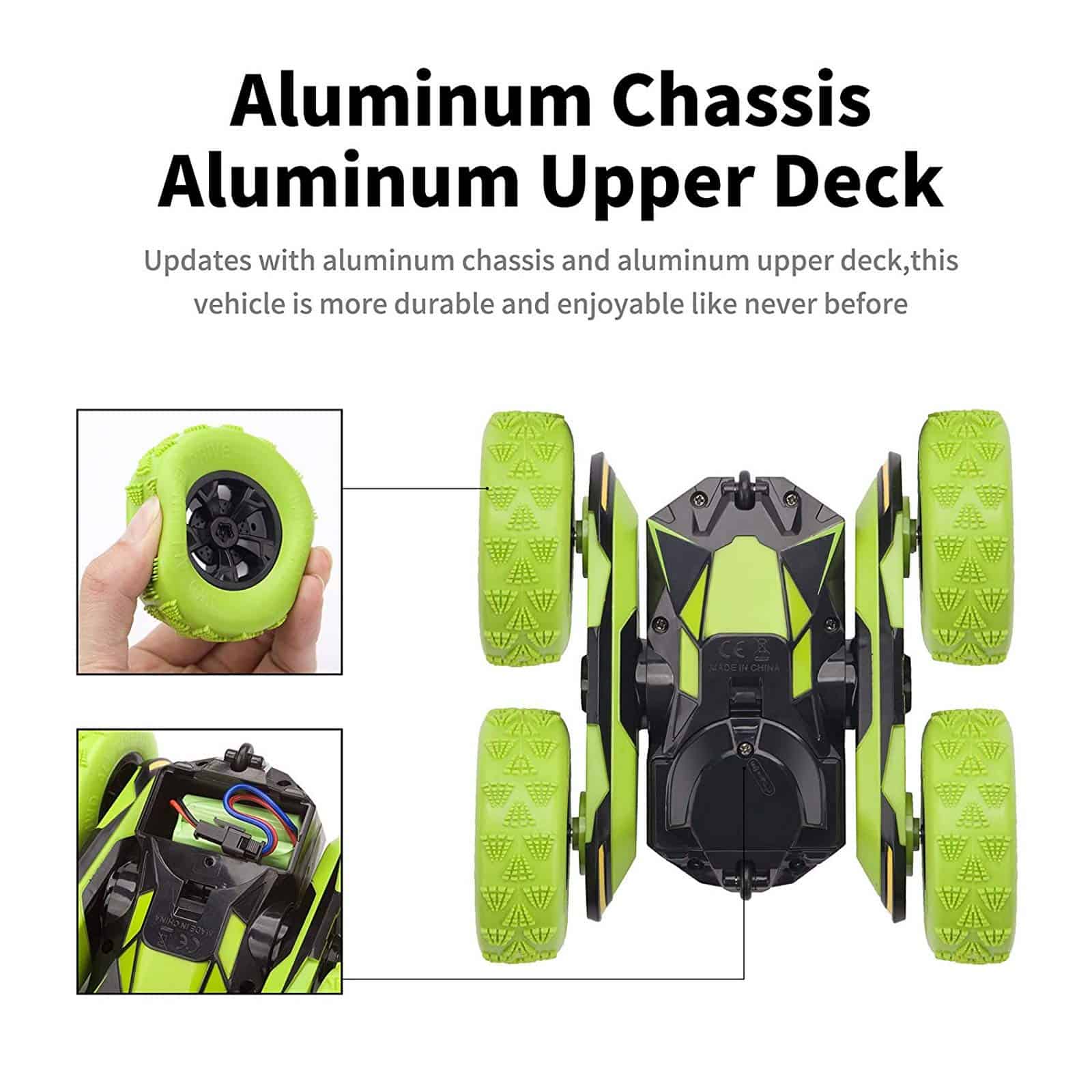 Coche de Acrobacias de Control Remoto por Radio de Haktoys - Imagen 7