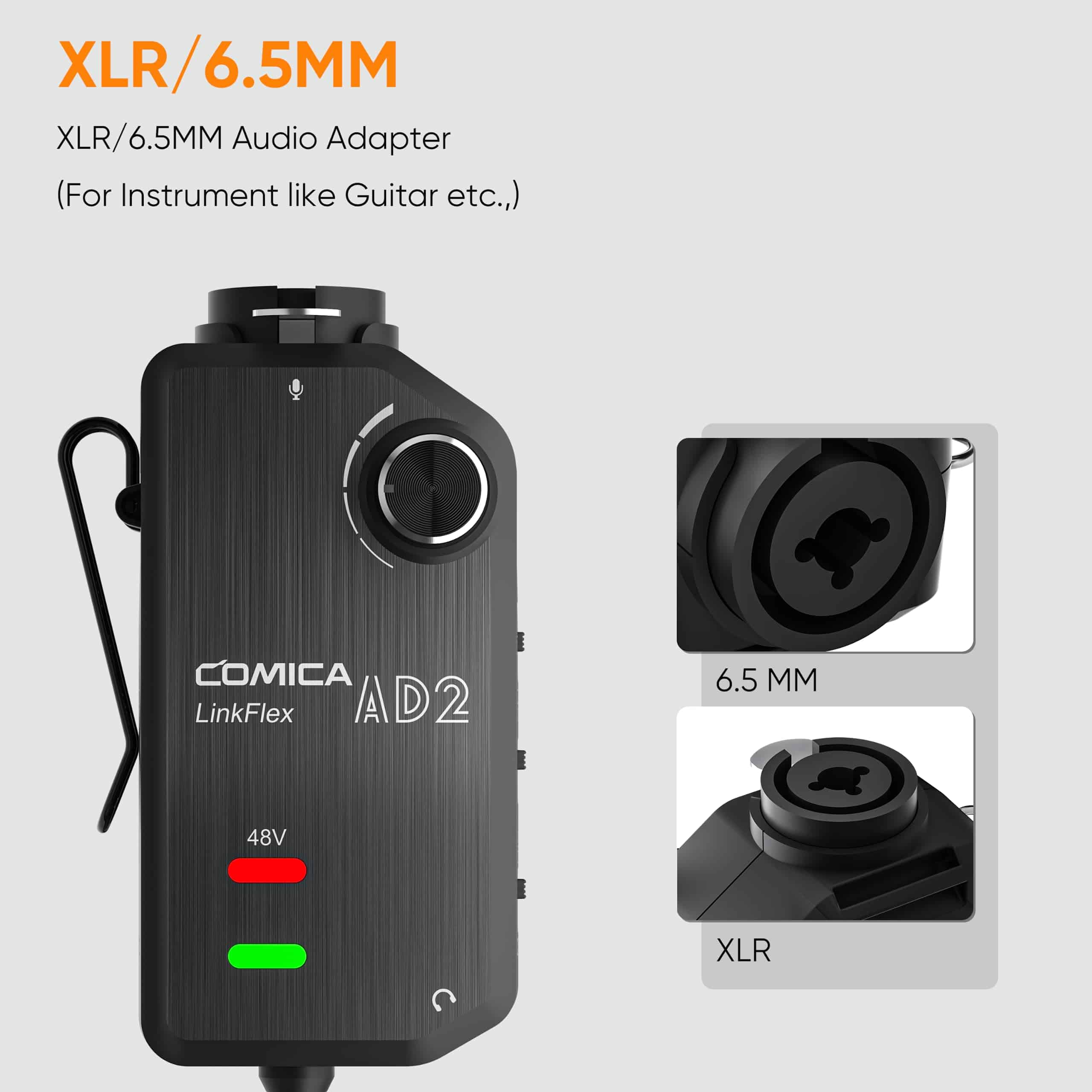 Adaptador de Preamp de Audio, Comica LINKFLEX AD2 - Imagen 3