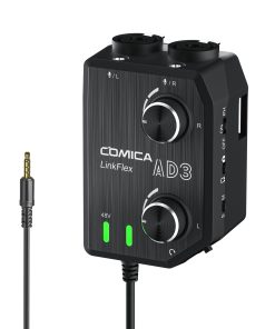 Comica LINKFLEX AD3 Mezclador de preamplificador de audio