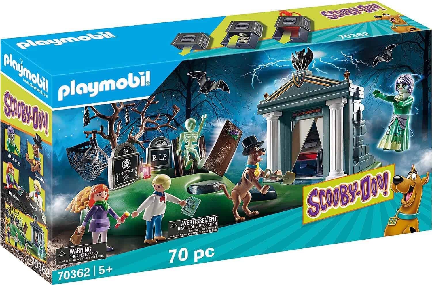 Playmobil Scooby-DOO! Aventura en el Cementerio Playset