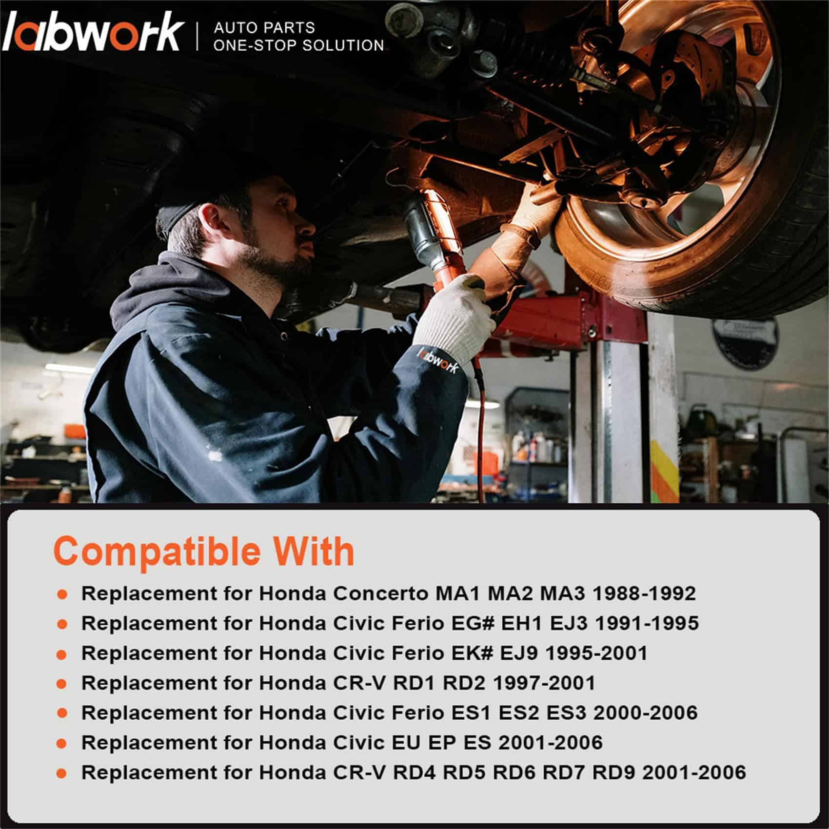 6x Soporte de Buje Montaje del Brazo Diferencial Trasero + - Imagen 5