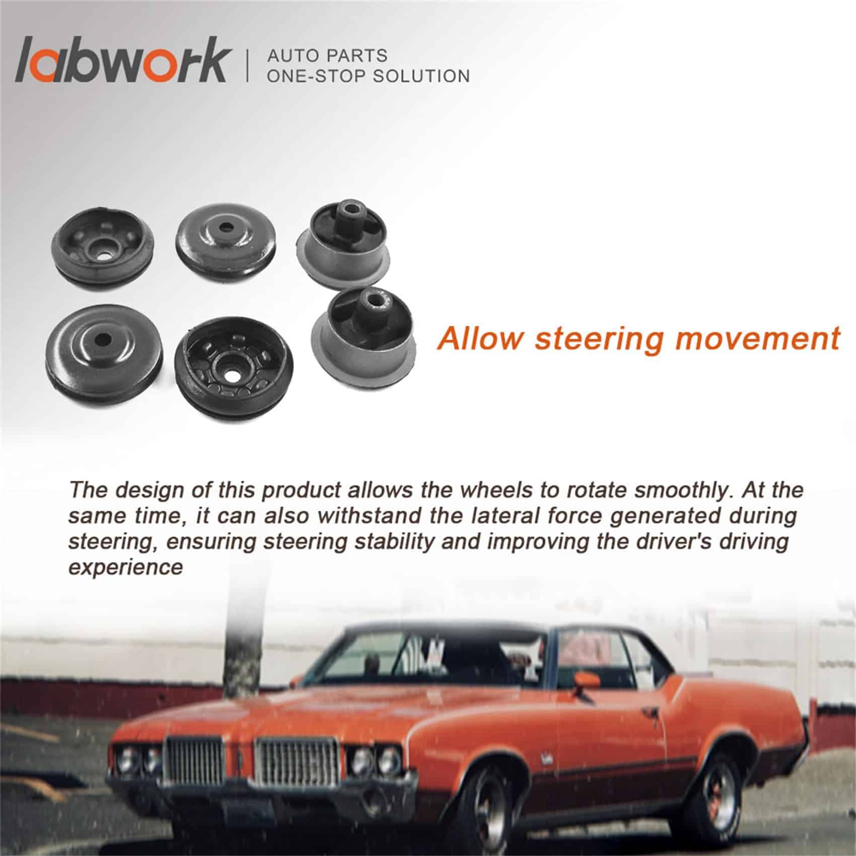 6x Soporte de Buje Montaje del Brazo Diferencial Trasero + - Imagen 7