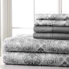 Juego de sábanas Spirit Linen Home 6 piezas Paisley Sweet