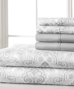 Juego de sábanas Spirit Linen Home de 6 piezas Paisley