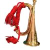 Trompeta de Señal de Latón y Cobre 10.6" con Hermoso Enlace