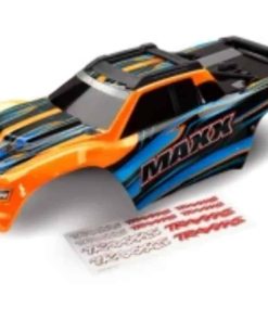 Cuerpo Traxxas 8911T, Maxx, Naranja (Pintado) / Hoja de