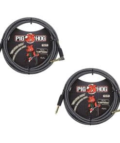 Paquete de 2 cables para instrumentos Pig Hog Amp Grill