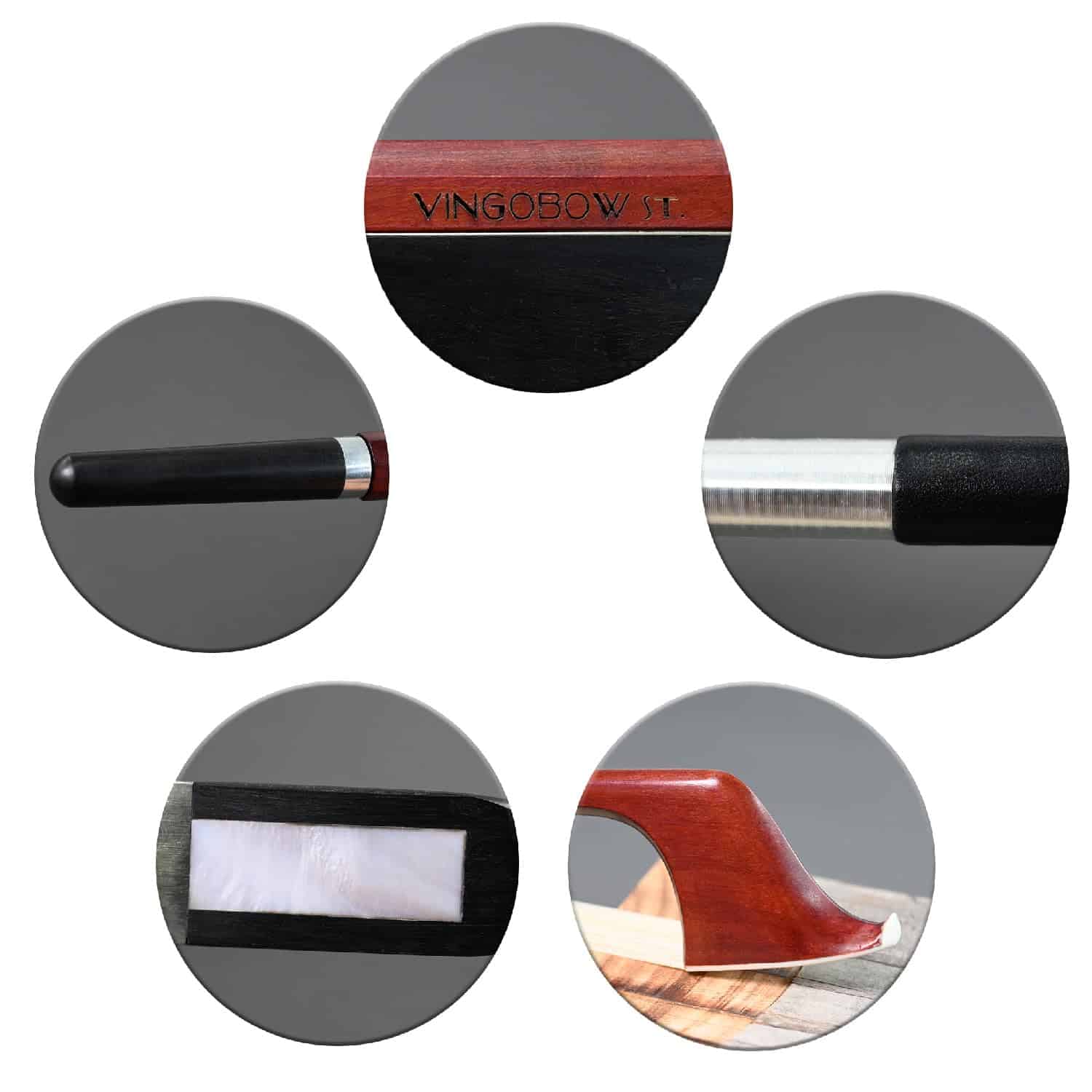 Arco de Contrabajo Vertical de Doble Tamaño 1/4 Modelo - Imagen 4