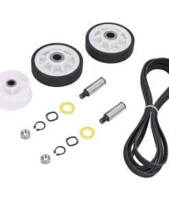 Kit de Rodillo de Tambor de Secadora 12001541 y Polea Loca