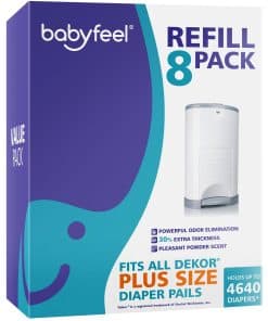 Recargas Babyfeel para contenedores de pañales DEKOR PLUS,