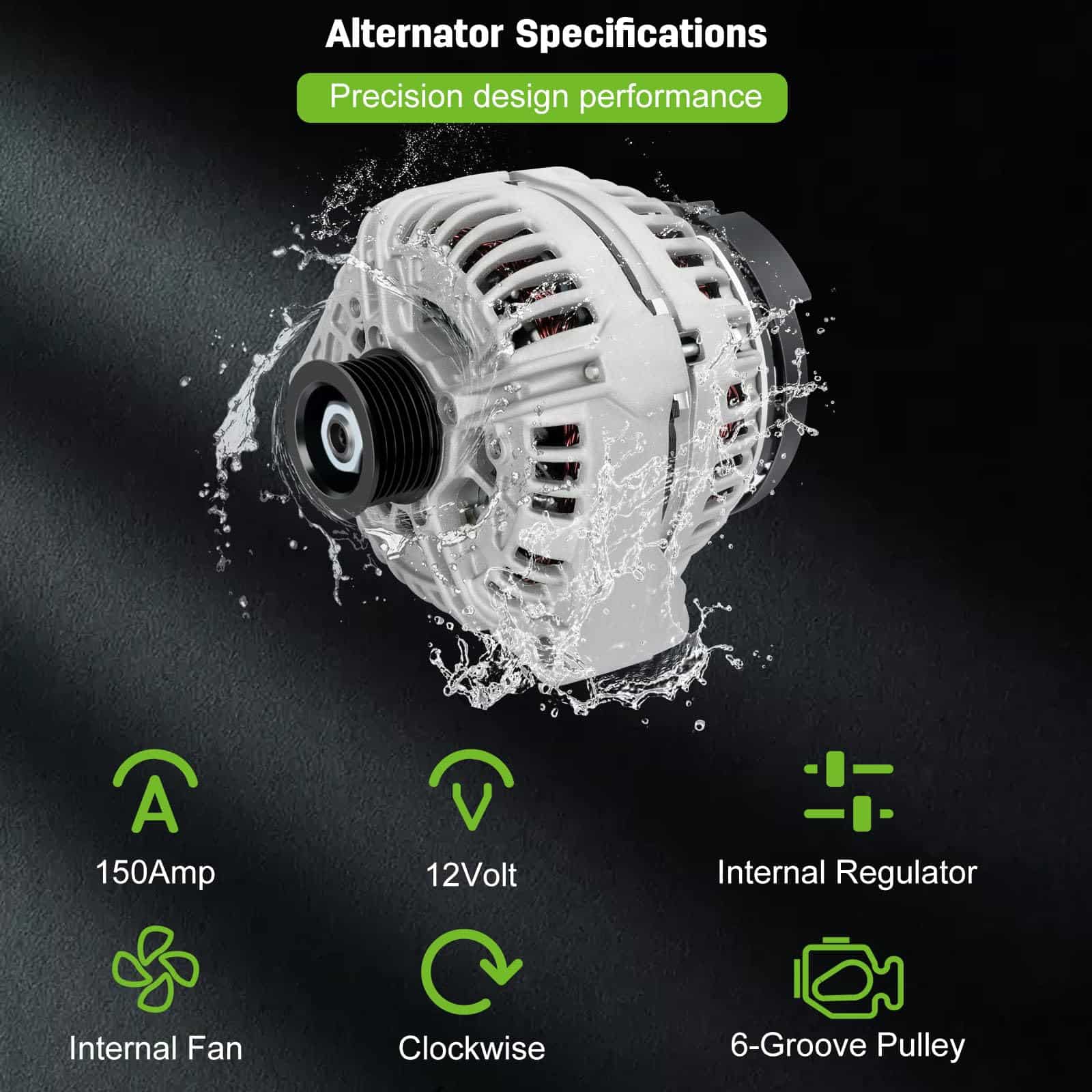 Alternador SCITOO compatible con 2002-2006 Mercedes-Benz - Imagen 4