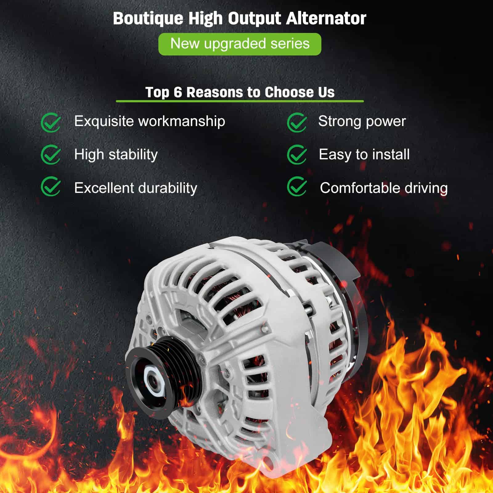 Alternador SCITOO compatible con 2002-2006 Mercedes-Benz - Imagen 3