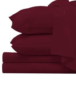 Juego de Sábanas de Algodón 100% de Lujo California King