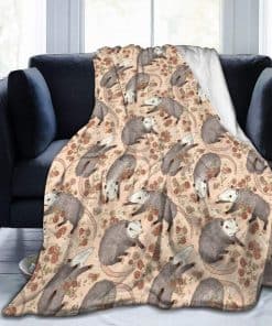 Manta de zarigüeyas Carwayii - Regalo de zarigüeyas - Manta