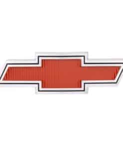 Emblema de parrilla Bowtie rojo United Pacific para