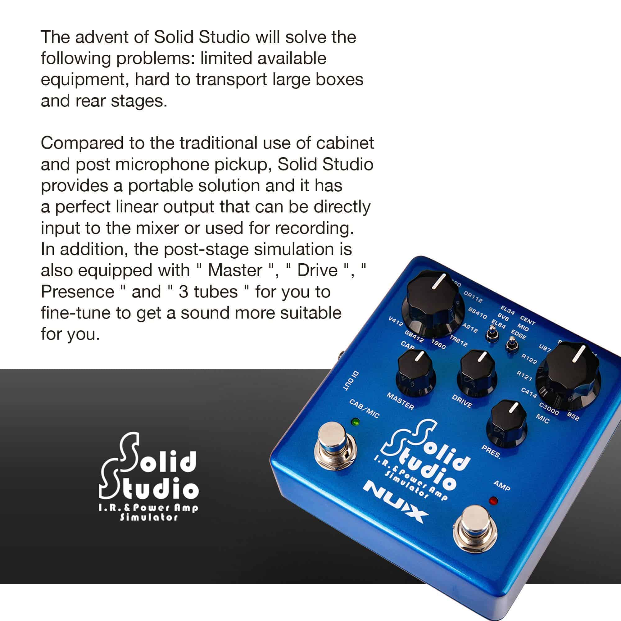 Pedal simulador de carga IR y amplificador de potencia NUX - Imagen 7