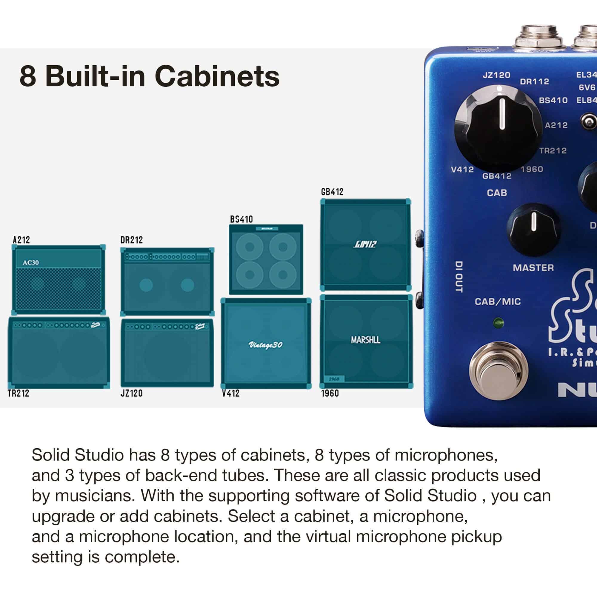 Pedal simulador de carga IR y amplificador de potencia NUX - Imagen 4