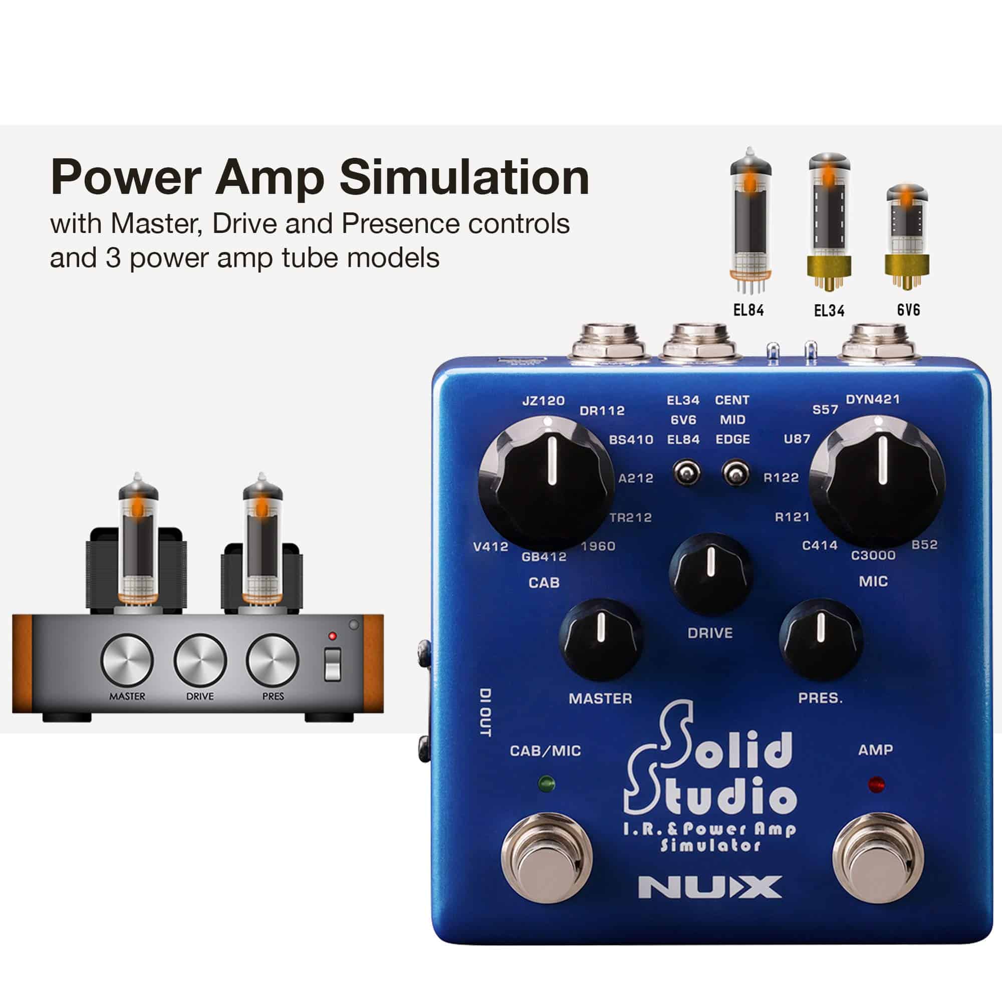 Pedal simulador de carga IR y amplificador de potencia NUX - Imagen 6