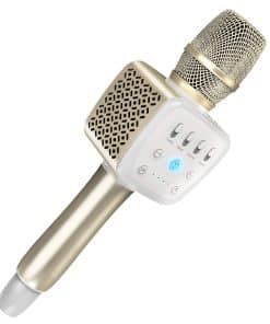 Micrófono de Karaoke Inalámbrico TOSING V2 (Oro-1)