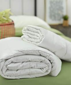 DOS INSERTOS DE EDREDÓN DE SEDA DE MORERA/MICROFIBRA