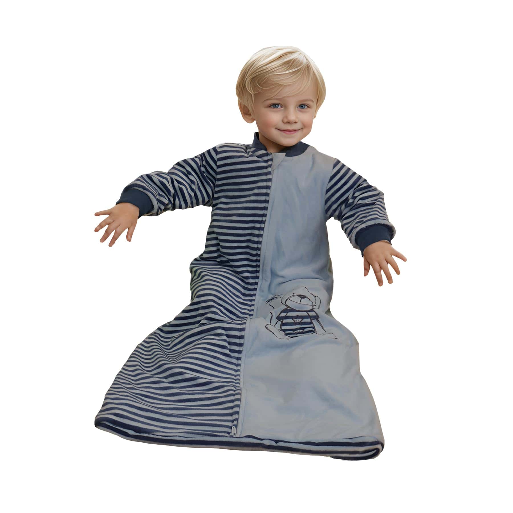 Saco de dormir para bebé con mangas largas (3-5t) Algodón