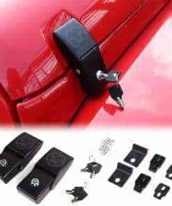 Kit de cerraduras para capó JeCar de aluminio compatible