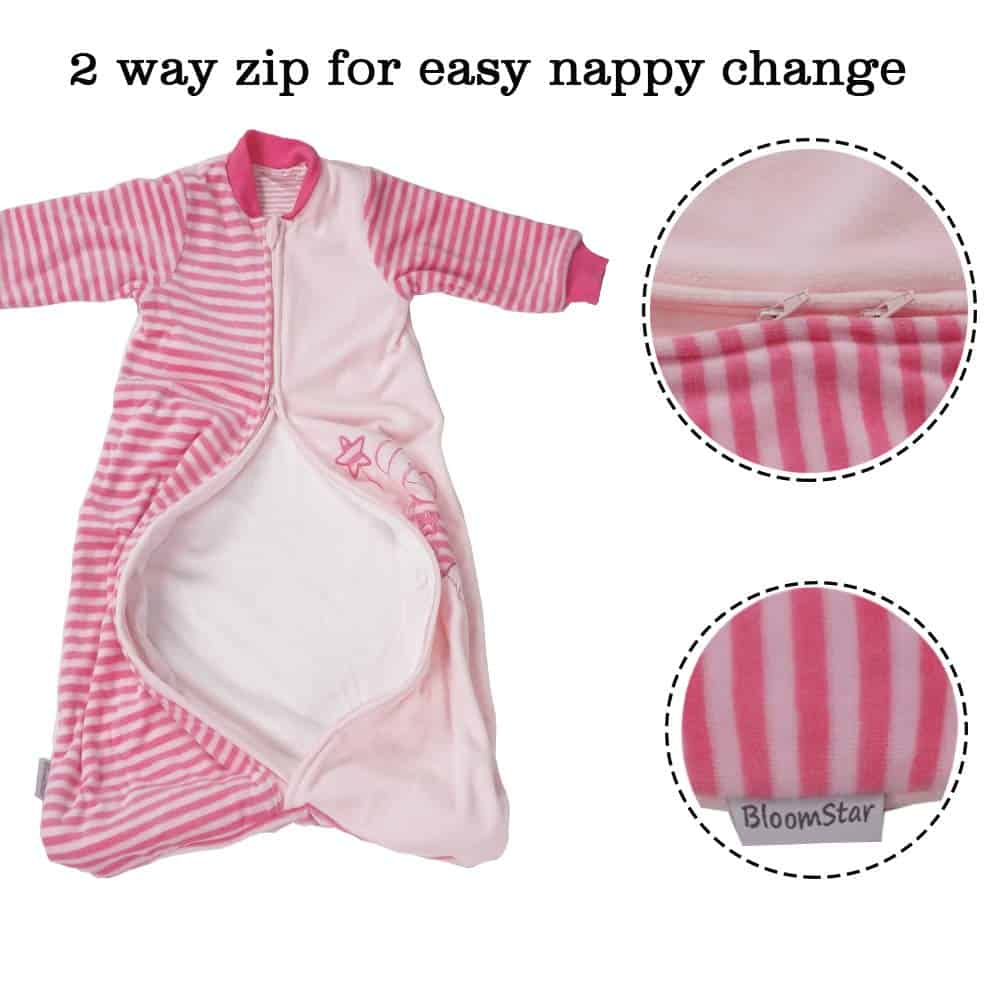 Saco de dormir para bebé BloomSTAR - Manta portátil de - Imagen 4