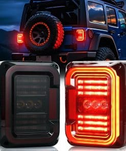 AUDEXEN Luces traseras LED compatibles con Jeep Wrangler JK