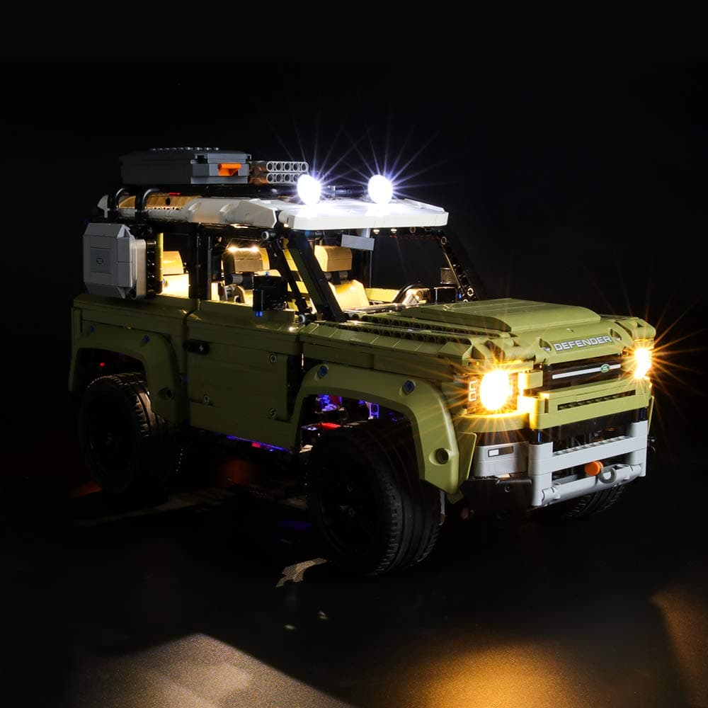 Kit de iluminación LED para Land Rover Defender de BRIKSMAX - Imagen 4
