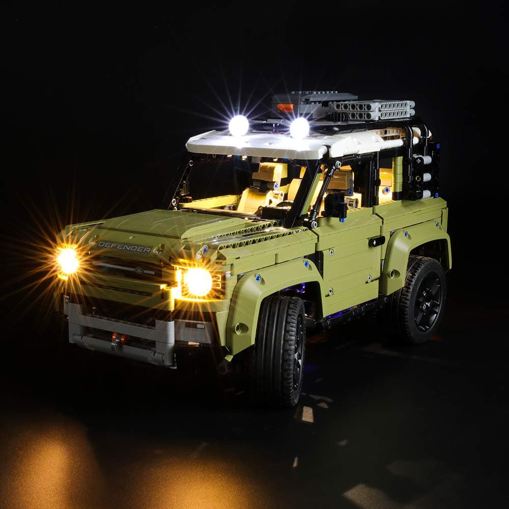 Kit de iluminación LED para Land Rover Defender de BRIKSMAX - Imagen 3