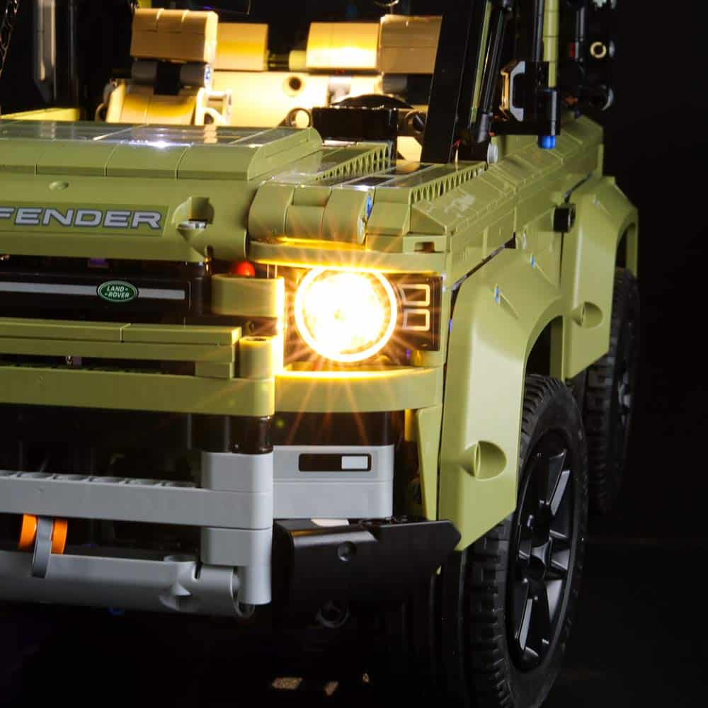 Kit de iluminación LED para Land Rover Defender de BRIKSMAX - Imagen 6