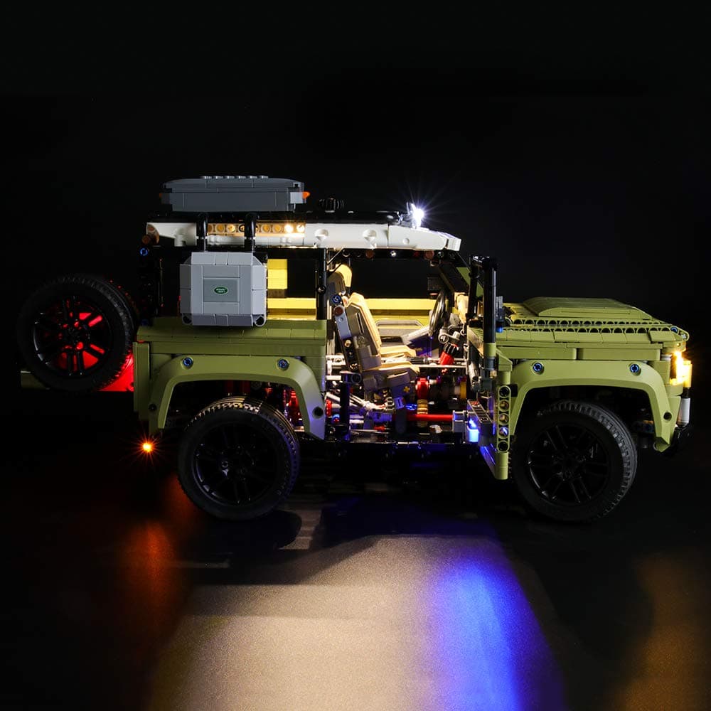 Kit de iluminación LED para Land Rover Defender de BRIKSMAX - Imagen 5