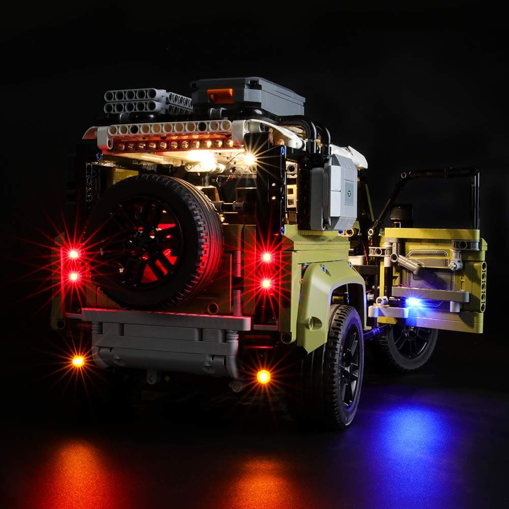 Kit de iluminación LED para Land Rover Defender de BRIKSMAX - Imagen 7
