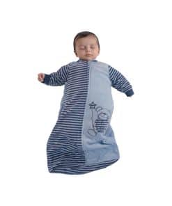 Saco de Dormir para Bebé de Manga Larga 9-24M de Algodón de