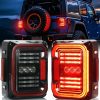 Luces traseras LED AUDEXEN compatibles con Jeep Wrangler JK