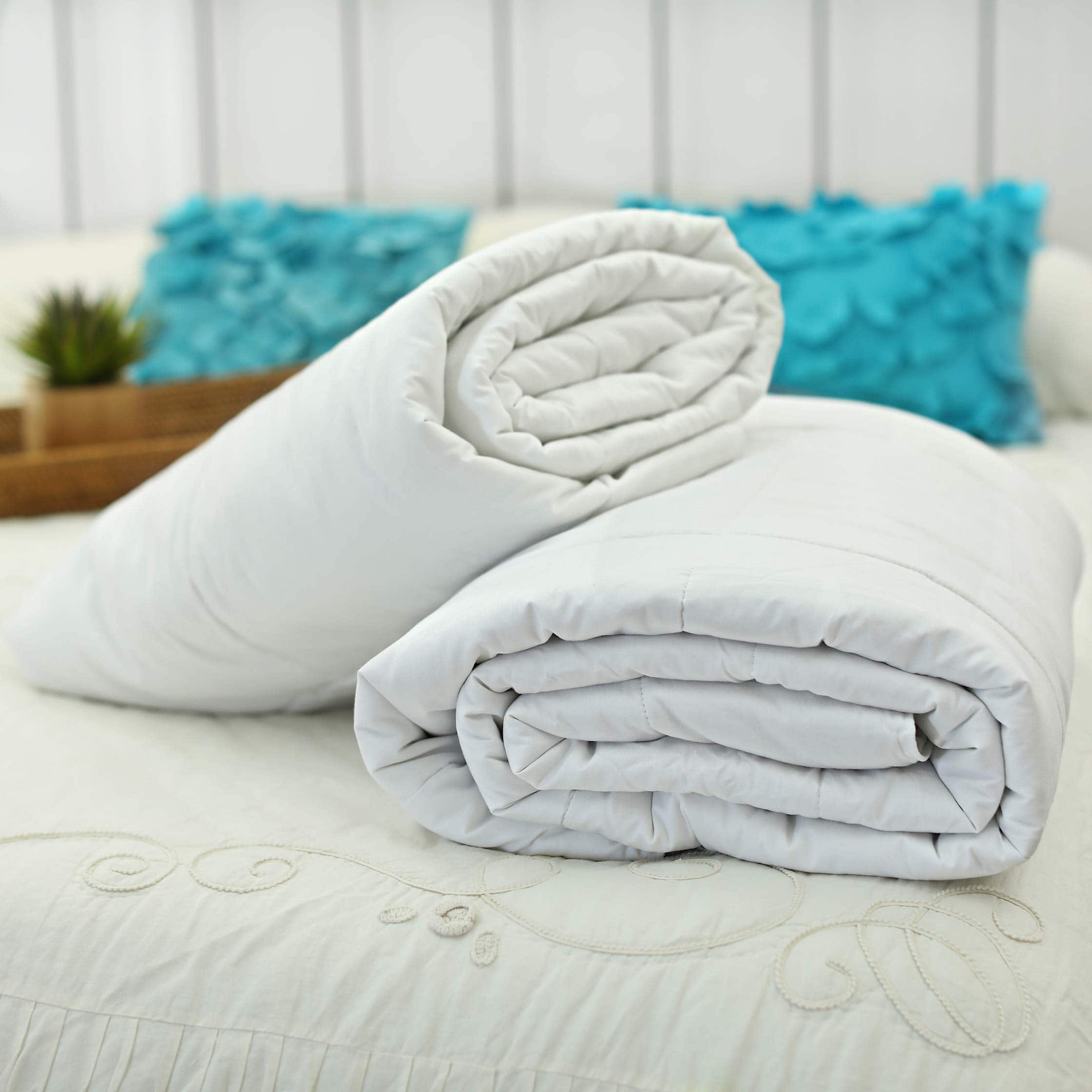 Dos Insertos de Edredón de Seda Premium. Combo Verano Más