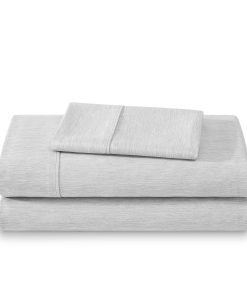 Juego de sábanas Twin XL Bare Home - Tamaño -Heathered Pewte