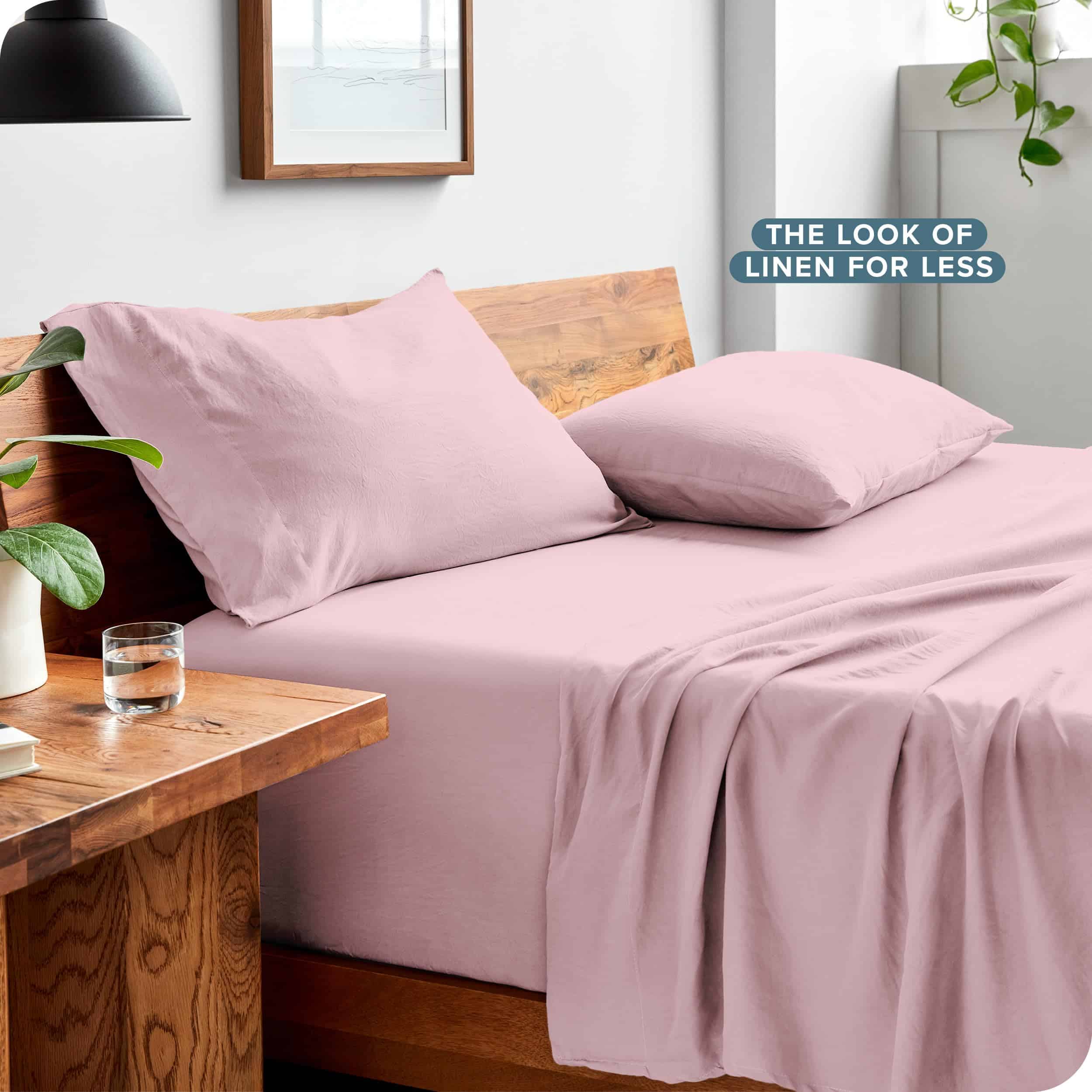 Juego de sábanas Queen Bare Home - Lujo 1800 Microfibra - Imagen 3