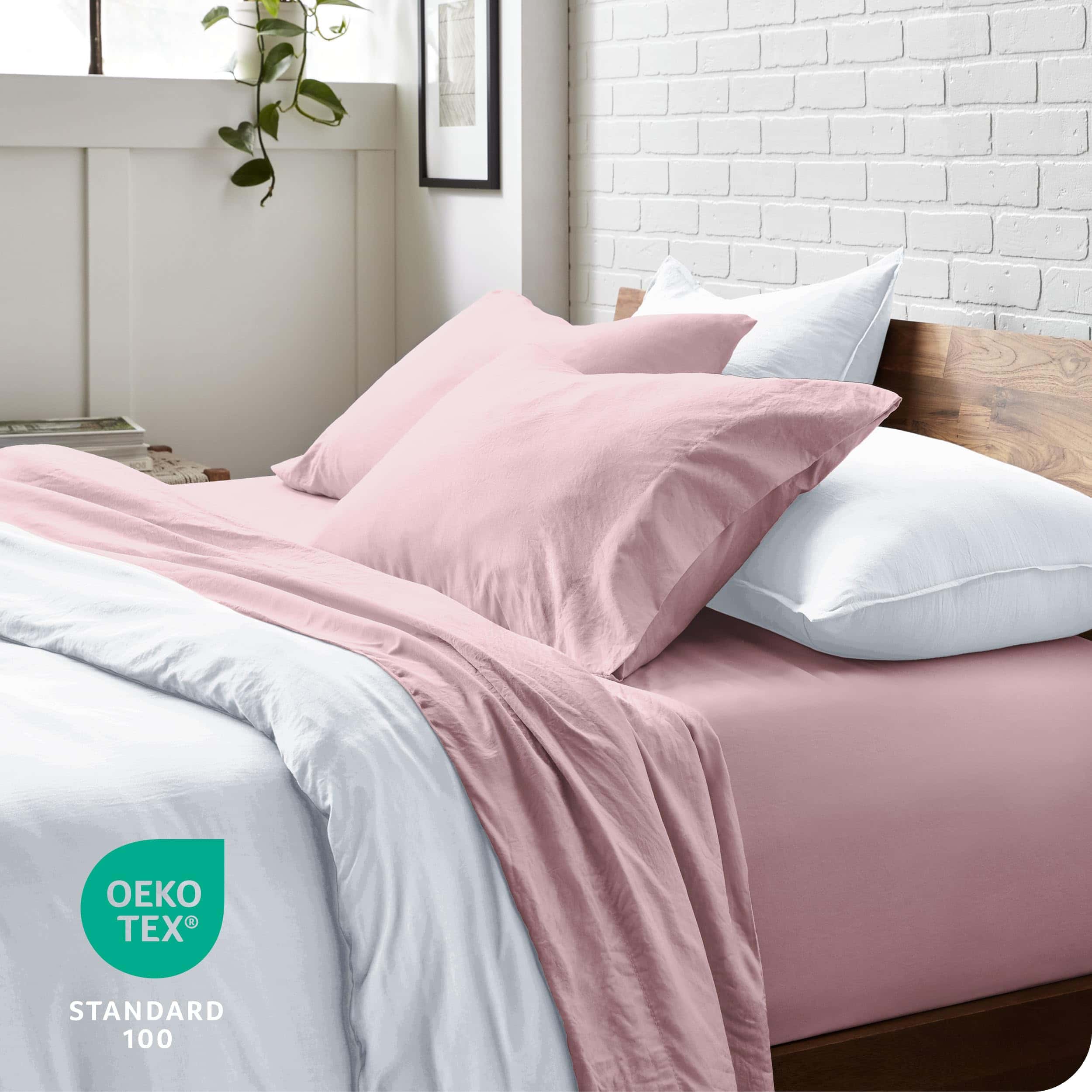 Juego de sábanas Queen Bare Home - Lujo 1800 Microfibra - Imagen 6