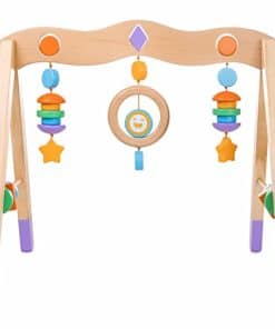 Gimnasio infantil de madera Little Olympians - Centro de